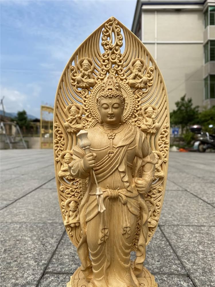 ♥　銅製　渡金　仏像　帝釈天　３９５ｍｍ　５．７ｋｇ　仏壇　仏具　骨董　観音像 ♥ 銅製 渡金 仏像 帝釈天 395mm 5．7kg 仏壇 仏具